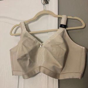 Curvy Counture 44G no pads and wireless bra.